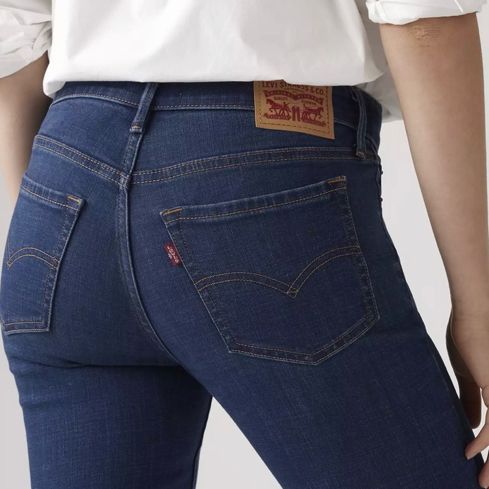 Levi's 711 Women's Dark Blue Skinny Jeans